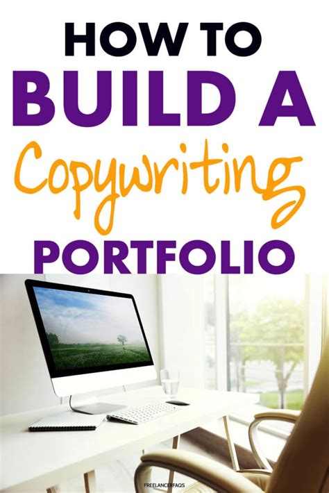 what does a copywriting portfolio look like